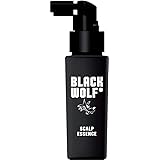 BLACK WOLF(ブラックウルフ) 液体 スカルプ エッセンス50mL スカルプケアの総仕上げ/頭皮に直接浸透*角質層まで/無香料 黒 30代以上男性