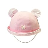 [ミキハウス] MIKIHOUSE 【ミキハウス(ベビー)】 お耳付き！マリン風帽子 〈SS-S(40-48cm)〉 42-9102-972 ピンク SS(40-44cm)