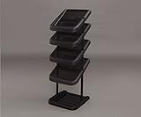 Shoebox 靴 シューズ メタルポールシューズラック カラー：ブラック