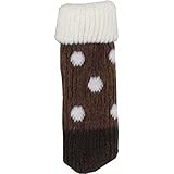 東洋ケース チェアソックス ドット ブラウン