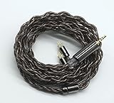 【JSHiFi-晨】2pin2.5mmリケーブル4芯銀・銅混合 2pinケーブル 2.5mmアップグレードケーブル イヤホン交換ケーブル (2pin2.5mm)