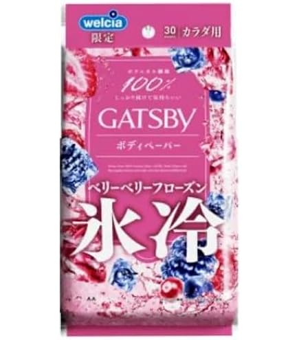 Amazon | 【限定品】 ギ ャ ツビー 氷冷 ボディペーパー フィグの香り