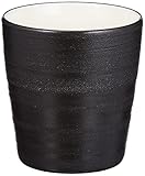 有田焼 伝作窯 ロックグラス カップ 約330ml 甲冑 「 織田信長 」 黒 日本製