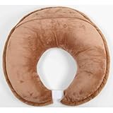 Dots white/chocolate Nursing Pillow by Bacati