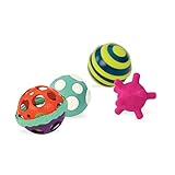Battat Baby Ball-A-Balloons Textured Ball Set [並行輸入品]