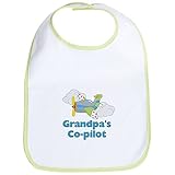 CafePress - Grandpa's Co-Pilot Boy's - Bib by CafePress