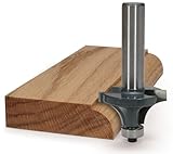 MLCS 6355 Round Over 1/2-Inch Radius Router Bit, 1/4-Inch Shank by MLCS