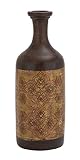 Deco 79 Terracotta Bottle Vase, 8 by 21-Inch [並行輸入品]