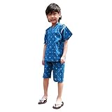 922782J いかり×舵 甚平 子供 キッズ ジュニア 男の子 [スペースデザイン] SPACE DESIGN 100cm