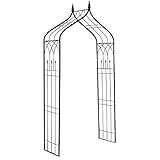 SINAPP ガーデンアーチ オジーアーチ ゲート 庭 屋外 アイアン SIK2111