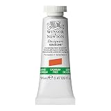 Winsor & Newton Designers グワッシュペイント 14ml チューブ カドミウムフリー スカーレット