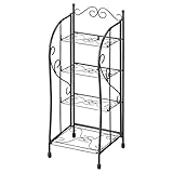 玄関ラック シューズラック スリッパラック ブーツスタンド 下駄箱 靴収納 収納 折りたたみ 折り畳み 折畳み スパニッシュテイスト 可愛い かわいい 姫系 お姫様 玄関 エントランス ブラック ホワイト DS-SR270S