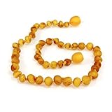 Momma Goose Baltic Amber Baby Necklaces (small, baroque unpolished honey) by Momma Goose [並行輸入品]