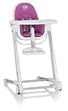 Inglesina Zuma Highchair, White/Fuchsia by Inglesina [並行輸入品]
