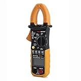 デジタルクランプメーター プロ マルチメーター DC/AC測定 バックライト 電気テスター 4000カウント MS2008B