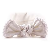 Seliyi 赤ちゃん　ベビー　弾性　蝶結び　ターバン　ヘアバンド　髪留め　写真　柔軟性　ソフト