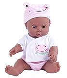 [エムティーエボコン] 黒人 赤ちゃん 人形 30cm エジプト系 白 ハット 6+