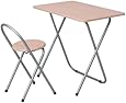 ナカバヤシ 折りたたみデスク&チェア ナチュラル木目 FDC-101NM