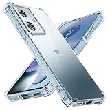 Moto G64 5G 用 ケース G64Y 5G 用 ケース Moto G54 用 ケース クリア 耐衝撃 Moto G64 5G | G64Y 5G | Moto G54 透明 シリコン カバー TPU 薄型 軽量 滑り止め 黄変防止 柔軟 Qi充電 衝撃吸収 指紋防止 米軍MIL規格取得 ワイヤレス充電に対応 カメラ保護 カバー 透明 カバー N415-mto g64-01
