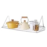 岩谷マテリアル ステンレスハンガーネット ステン吊り棚60 幅60×奥行22×高さ6cm SHN30