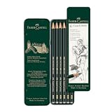 ファーバーカステル カステル9000番鉛筆 6硬度セット デザイン缶入り 119063 [日本正規品]