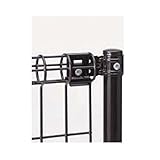 LIXIL TOEX　ハイグリッドフェンスN1型　端柱取付部品　T-10　　【リクシル】　【スチールフェンス　柵】 　アイボリーホワイト