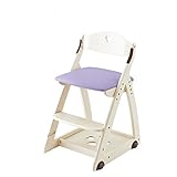 イトーキ 学習イス 木製 ソフトレザー ナチュラルホワイト パープル KM56-82PP 生活用品 インテリア 雑貨 インテリア 家具 収納家具 子供用家具 その他の子供用家具 top1-ds-1837873-ah [簡素パッケージ品]