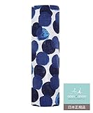 aden + anais (エイデンアンドアネイ) 【日本正規品】 モスリンコットン おくるみ 1枚 seafaring - aqua dot single swaddle-8958