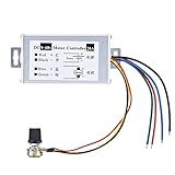 VBESTLIFE　モータースピードコントローラー　PWM DC 9-60V 20A 1200W 25KHzモーター速度コントローラ　超耐久性　速度レギュレータスイッチ