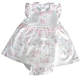 Kissy Kissy DRESS ベビー・ガールズ カラー: ホワイト