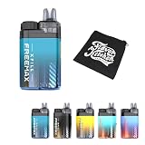 【15ml】Freemax Xfill Pod Kit フリーマックス エックスフィル 15ml FlavorKitchenオリジナルミニポーチ同梱/VAPE(ベイプ)電子タバコ スターターセット (Cyan Blue)