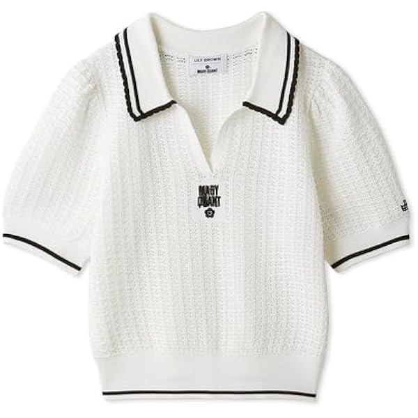 Amazon | [リリーブラウン] MARY QUANT シアーポロニットトップス