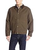 Dickies Men's Sanded Duck Sherpa Lined Jacket Black Olive X-Large [並行輸入品]