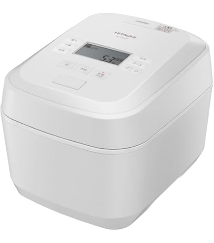 日立 HITACHI IHジャー炊飯器 ふっくら御膳 5.5合 Amazon | 日立 炊飯器 5.5合 圧力&スチームIH 蒸気カット RZ