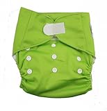 SUNNY BABY おむつカバー ベビー 布おむつ フリーサイズ サイズ調節可 70～100cm テープ式 無地 布オムツ/オムツカバー G：グリーン [並行輸入品]
