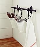 IKEAスチールFlatwareキャディ002.020.79、ホワイト、ブラック 1 - Pack 2-20