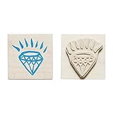 Yellow Owl Workshop アメリカ発キュートなスタンプ <MAKE-IT-MINE  Rubber Stamp DIAMOND ダイアモンド> YO-LS103