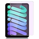 iPad mini6/7（A17 Pro）ブルーライトカット ガラスフィルム iPad mini6/7 (第6/7世代) 用 目の疲れを軽減 強化 ガラス 液晶保護 フィルム 飛散防止 指紋防止 気泡防止 撥水撥油 旭硝子 強靭9H ピタ貼りアイパッド ミニ6/7 2021/2024 対応