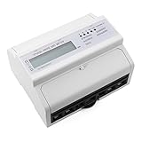 XCSOURCE　7桁　LCD　KWHエネルギーメーター　3x20（80）A　3x230/400V　50HZ　3相4線式ディンレール　KWHワット時間ディンレールエネルギーメーター　TE558