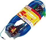 [3704483]ハタヤ　２Ｐ接地付延長コード　５ｍ　グレーブルー SX053KB
