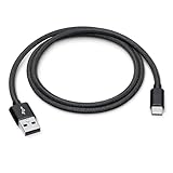 USB-A to USB-C ケーブル 1m 2本組 急速充電 3A 対応 シームレスCarPlay 車載 耐久 ナイロン編み 強化コネクターApple iPhone 16/15 Pro Max iPad Air M3 Galaxy S25 など対応 充電ケーブル ホワイト