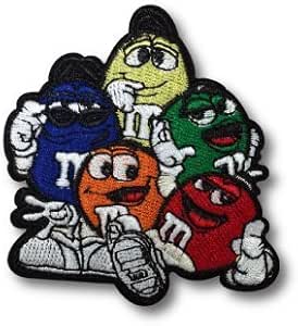 Amazon Co Jp アイロンワッペン M M S Mix エムアンドエムズミックス キャラクターワッペン ホビー