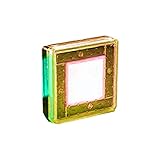 MIRAIS 2WAY スクウェアLEDライト 埋め込み式 スタンド式 ソーラー 太陽光パネル 自動点灯 照明 ガーデニング 用品 防犯 (イエロー) MR-MD303-YE