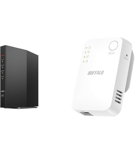 BUFFALOルーター2点セット BUFFALO WNR-5400XE6P/2S メッシュwifi 対応 2台 BUFFALO