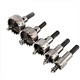 JOYOOO ホールソー　ドリルビット　カッター　HSS製　ツール　高速鋼(16/20/25/30/32mm 5点セット)