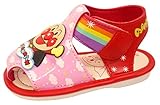 (それいけ! アンパンマン) アンパンマン ベビー サンダル AN-528 (14, レッド)