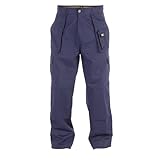 (キャタピラー) Caterpillar C820 ワークカーゴパンツ 作業服ボトムス 作業着ズボン (ロング丈) 男性用 (30) (ネイビー)