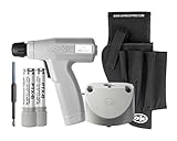 Jonard PTX-KIT1DH 115V Battery Tool Kit with Wrap/Unwrap Bit/Sleeve Set and Cordura Pouch, 3.6V Volt