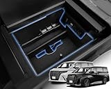 WEIPIN 2023 新型 アルファード 40系 ヴェルファイア コンソールボックス コンソール トレイ アルファード40系 パーツ 内装 コンソールトレイ 収納ボックス 取付簡単 小物入れ スッキリ収納 トヨタ 新型アルファード 40 ヴェルファイア アクセサリー センターコンソール カスタムパーツ