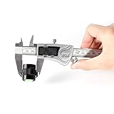 LESHP デジタルノギス 150mm 防水 IP54